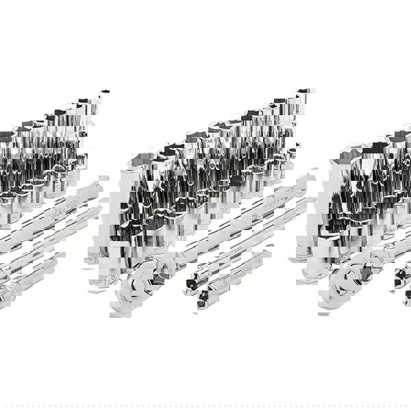 Socket Set: 30 Pc, 1/4 to 1/4